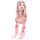 90cm down to Waist Cosplay Anime Wig Pink Long finger wavy Hair cap