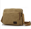 Vintage Hommes Multifonctionnel Canvas Sac à Bandoulière Serviette