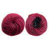 Bridal Hair Pack Bun Simple Siput Wig