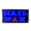Nail Wax LED Neon Light Open Sign Twinkling Sparking lights for Salon 110V