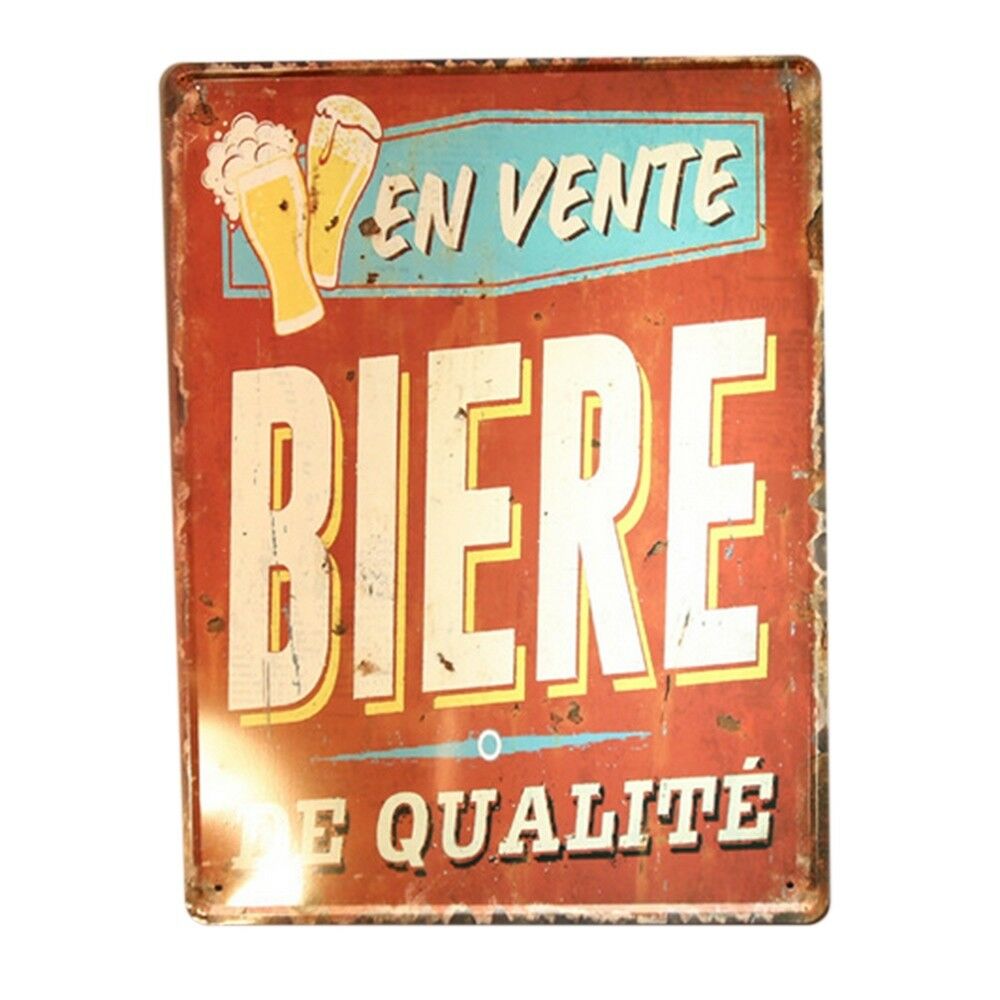 Europe Vintage Iron Car Plate Wall Hanging Decoration    T34