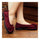 Suede Gommino Causal Women Thin Shoes  wine red