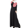 Muslim Long Dress Motley Splicing