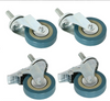 3” Roulettes Kit 4 Pièces Lot 100mm