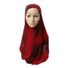 Dignified Muslim Kerchief Scarf Hat Zircon Printing   6