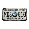 América Europa France Coche Placa Barra Ktv Colgante de Pared Decoración 16