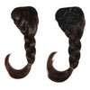 Braid Bang Bridal Wig Tilted Frisette