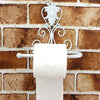 Iron kitchen toilet towel roll paper holder POLY Black White Red Copper