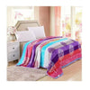 Two-Side Decke Bett Überwurf Koralle Fleece Super Weich Warm Wertvoll 200cm 22