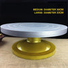 Cake Decorating Turntable Plastic Cake Plaster with 13-inch non-slip Mat