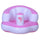Inflatable Bath Stool Sofa Chair Children Baby   pink