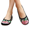 Old Beijing Cloth Embroidered Shoes Plum Blossom