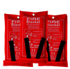 Nuevo 1mx1m Emergencia Supervivencia Fuego Refugio Manta Ignífuga Extinguishers