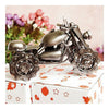 Vintage Autos Eisen Kette Schneemobil Modell Tisch Dekoration Schwarz