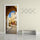 New 3D DIY PVC Waterproof  Door Wall Sticker Narrow Street qd060