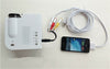 Portable mini Projector HD1080P Home Multimedia LED Mini Theater projector 110V