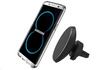 Sans Fil Qi Chargeur Auto Magnétique Monture Ventilation 2 en 1