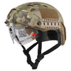 Taktisch Schnell Helm MH Airsoft Militär Nvg Halterung Brille Visier A-Tacs