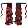 Magic Tape Long Curled Hair Wig Piece