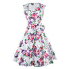 Big Peplum pretty Skirt Dress Printing Slim