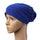 Muslim Scarf Kerchief Hat Flower Casual   sapphire blue