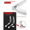 Thickening 304 stainless steel folding microwave oven rack shelves wall bracket