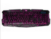 Clavier Gaming 3 Colours Rétroéclairage Câblé Multimedia Pc Clavier Gaming