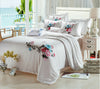 Silk ink and wash painting Duvet Quilt Cover Sets Bedding Cover Set King Queen