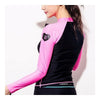 Diving Suit Outdoor Surfing Anti-jellyfish Black Pink Tops