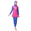 Muslim Swimwear Swimsuit Bathing Suit hw10h   rose red Burqini