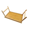 Plateau de Lit Plateau de Petit Déjeuner avec Pliable Pieds Bambou