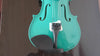 Student Acoustic Violin Size 3/4 Maple Spruce with Case Bow Rosin Green Color