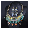 European Necklace Big Brand Alloy Exaggerated Woman Clavicle Necklace New Hot So