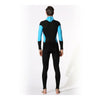 S016s017s018 de una Pieza Buceo Traje Surf Celeste con Capucha Estampado