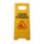 Caution Cleaning IN Progress Double Side Sign Warning Board Bright Yellow Plasti