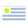 160 240 cm Flagge Verschiedene Länder in The World Polyester Fahne Uruguay
