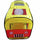 Cute Japan puzzle game ball tent Children's Cartoon mini-bus tent Kid's play ten