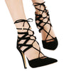 Sexy Cross Lace-up Thin High Heel Sandals Gladiator Stiletto Shoes Summer Boot
