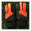 Child Teenager Goalkeeper Gloves Roll Finger   orange black   5