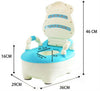 Drawer Back Of A Chair Type Children Baby Toilet Seat Training System Pink/Blue