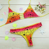 Swimwear Swimsuit Bathing Suit Vintage Printing Bikini