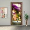 Neuf 3d Diy PVC Imperméable Porte Autocollant Mural Petit Double Qd005