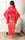 Vintage Retro Luxurious Japanese Garment Kimono Cosplay Costume Yukata Gown Red