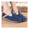 Cowhells Soft Sole Solid Color Flax Shoes Flax   blue