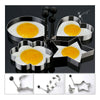 Steel omelette Model breakfast egg fried egg ring love Mickey type of bread mold