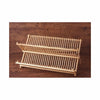 En Bois Double Couches 2 Niveaux Plat Grille de Séchage