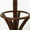 Coat Rack Stand 12 Hooks Wooden Walnut