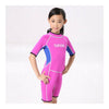 M31 M32 Child One-piece Diving Suit 2.5mm Surfing Wetsuit   red   2