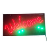 Led Signe Animé Welcome " Magasin Magasin Signe de Restaurant avec Haning Chaîne