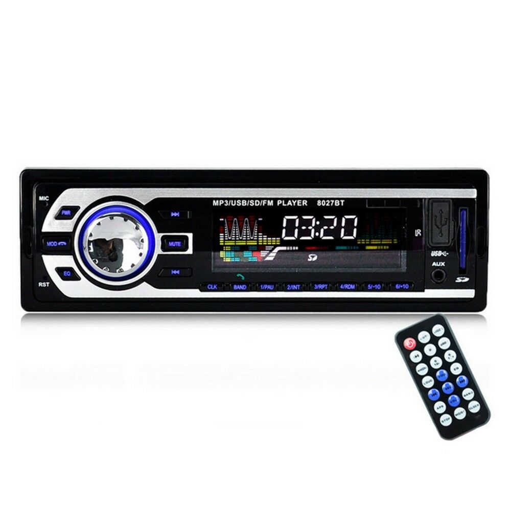 8027BT Bluetooth Car Vehicle Radio MP3 Player with USB